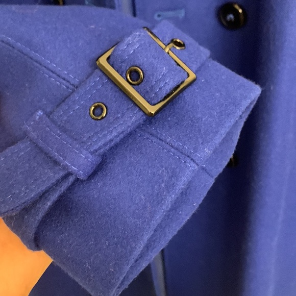NWOT Wool Coat Royal Blue Preston and York XL - Picture 14 of 15